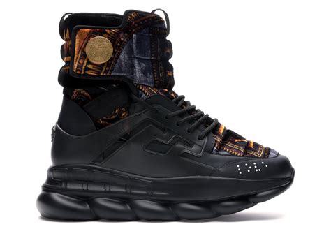 versace chain reaction high top|versace chain reaction black.